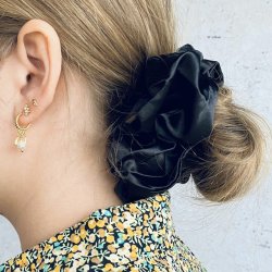 Scrunchie oversize satin