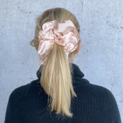 Scrunchie oversize satin