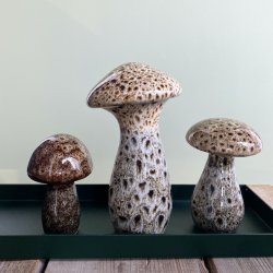 Paddehat keramik H 15 cm