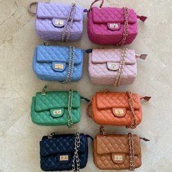 Quiltet crossbody / skuldertaske