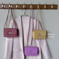 Crossbody ladylike COLOR skind