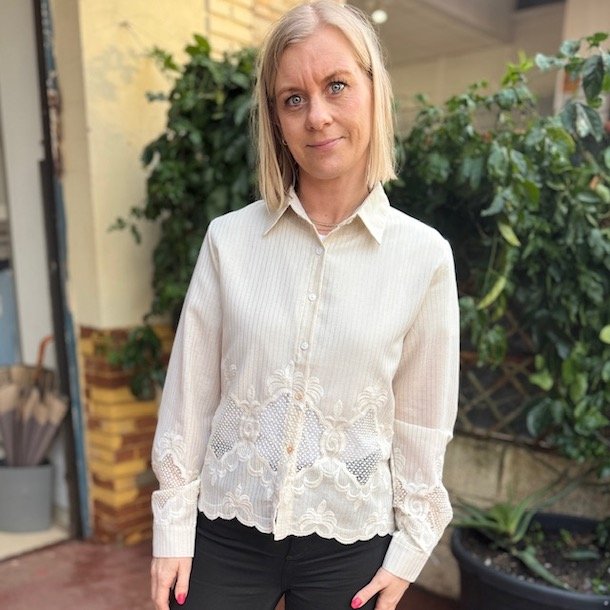 Skjorte IRIS bomuld str. S-XL