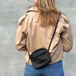 Crossbody lille Skind