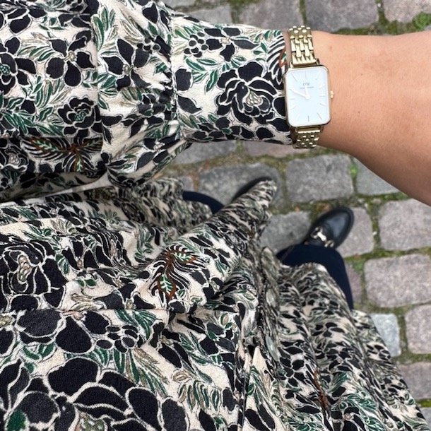 Bluse black rose viskose