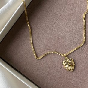 Halskde KOI Forgyldt Slv