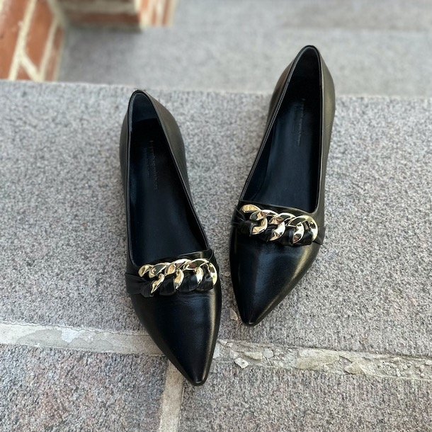 COCKTAILS AND MORE Loafer Sort str 36+37