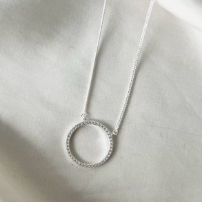 Halskde DARLING CIRCLE Slv
