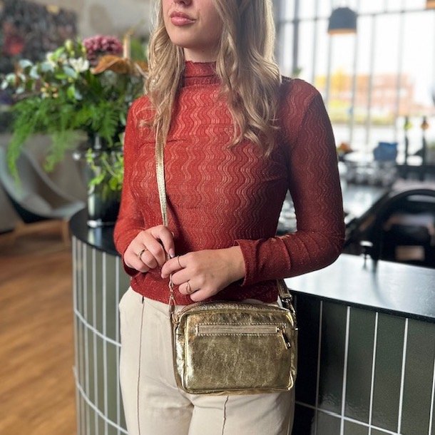 Crossbody Silje skind