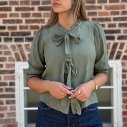 Skjortebluse BOW viskose