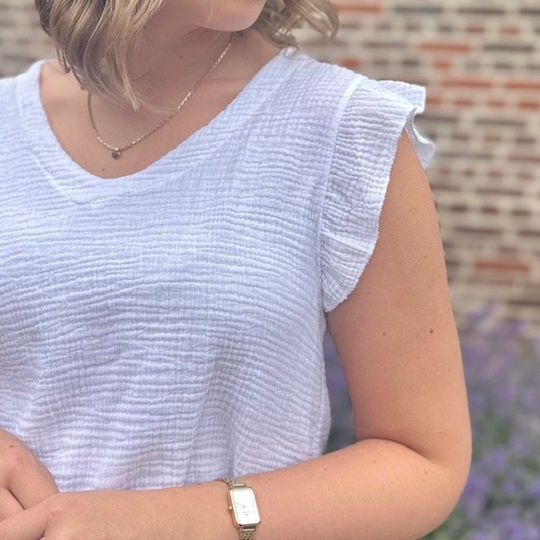 Bluse SUNNY bomuld str. S-L