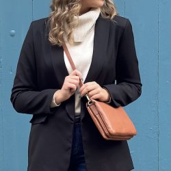 Live Litzy Small Crossbody bl skind