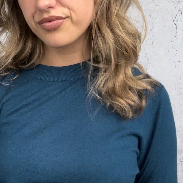 Basic Sweater Med Hj Krave Ser S-L