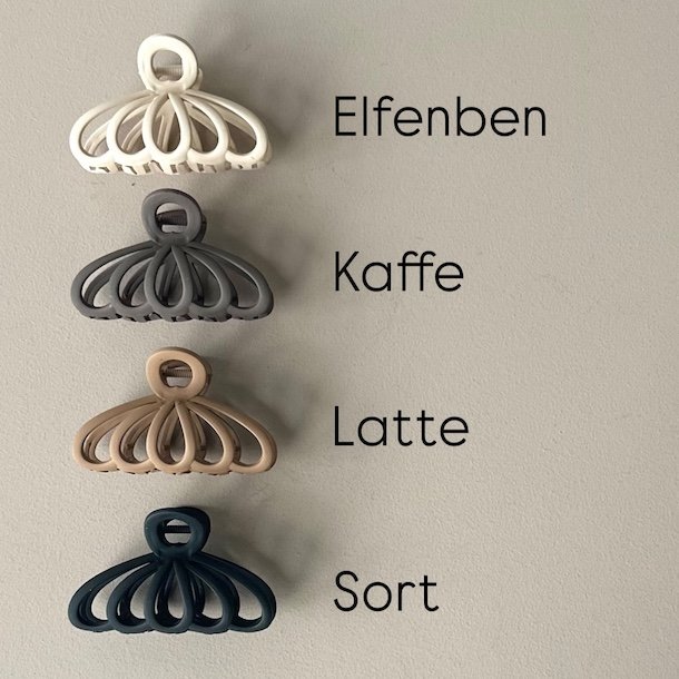 Hrklemme stor sky mat