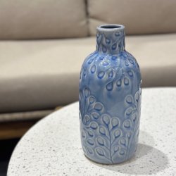 Vase berry bl keramik