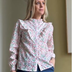 Skjorte bluse Emma - str S-L