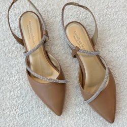 Ballerina FEMINISTA CAPPUCCINO soft skind str 36-41