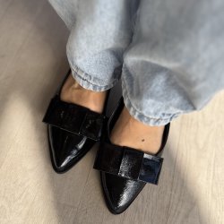 Ballerina KEEP DREAMING PATENT sort skind str. 36-41