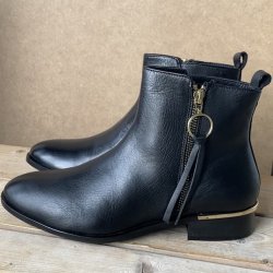 Ankel stvle fever  - skind sort str 36-42