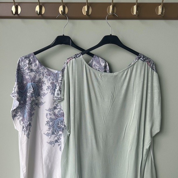 Bluse satin str. S- XXL
