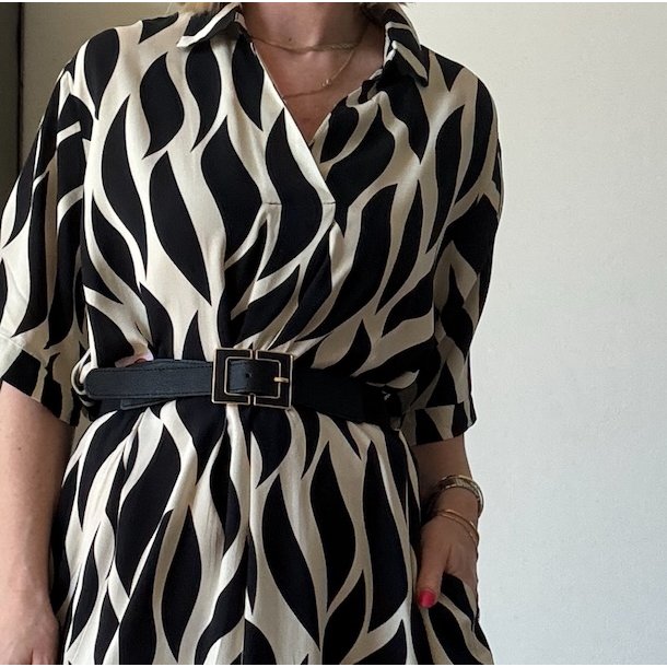 Kjole med lommer viskose