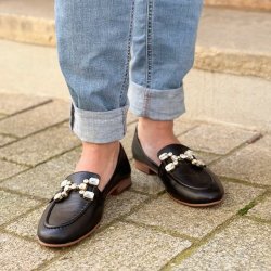 Loafer sparkling skind str 36-41