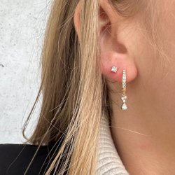 Hoops AURA Forgyldt Slv