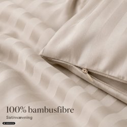 Bambus senget�j taupe - str 140 x 200 - 63x60