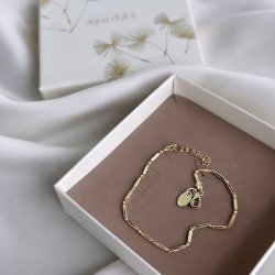 Armbnd MALENA Forgyldt Slv