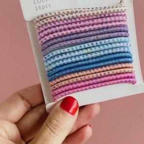 Hrelastikker 16 stk.