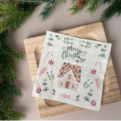 Jule servietter 3-lags 20 stk papir