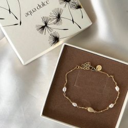 Armbnd PAV PEARL Forgyldt Slv