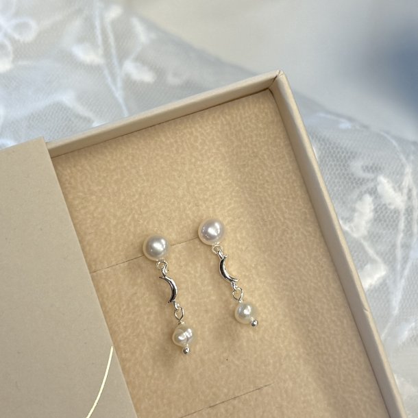 �reringe PEARL MOON - S�lv