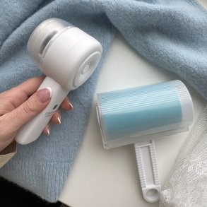 S�t med fnug og fnuller elektrisk fnugfjerner & genanvendelig fnuller rulle