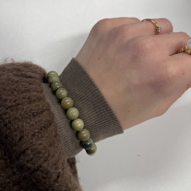 Armb�nd glasperler med elastik