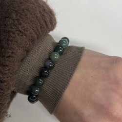 Armb�nd glasperler med elastik