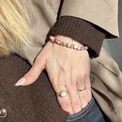 Armb�nd multi Fie med perler big