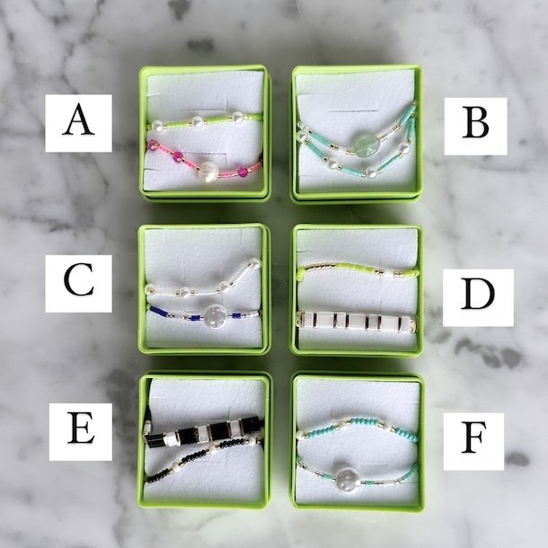 Armbnd cow mix box perler