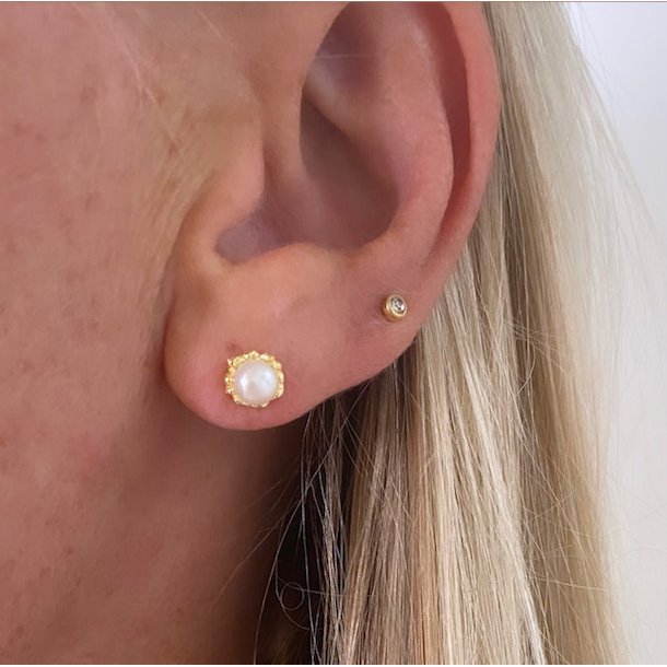 restikker PEARL Forgyldt slv