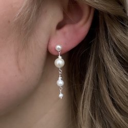 restikker GHITA SHORT PEARL Sterling Slv