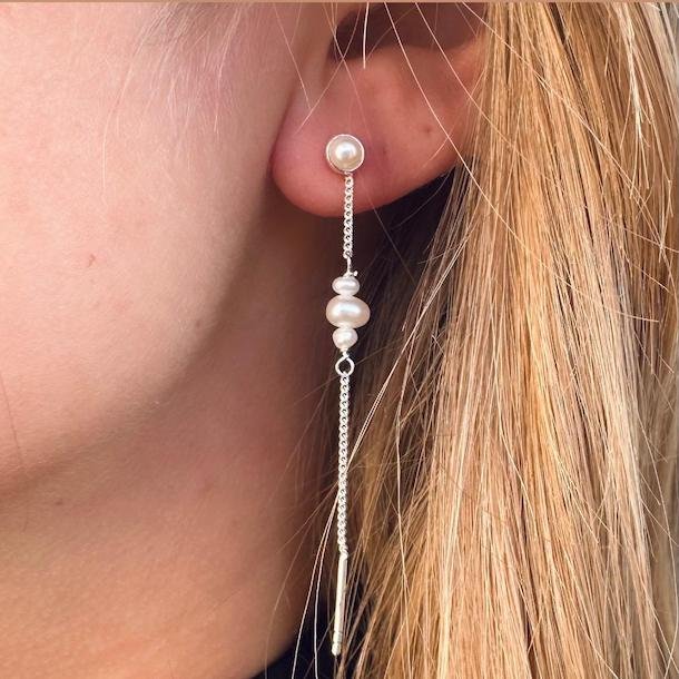 restik secret chain pearl COW slv