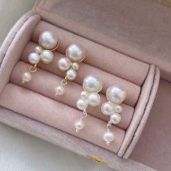 restikker BUBBELS forgyldt slv