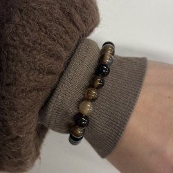 Armb�nd glasperler med elastik