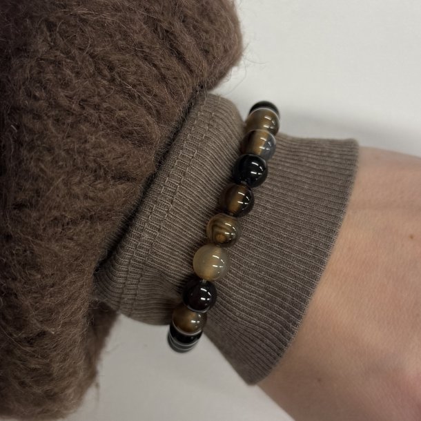 Armb�nd glasperler med elastik