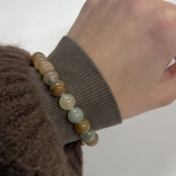 Armb�nd glasperler med elastik