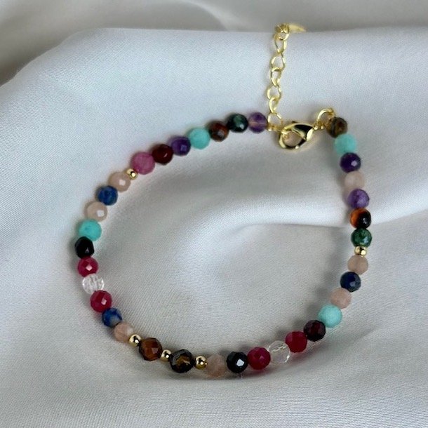 Armbnd JASMIN forgyldt slv