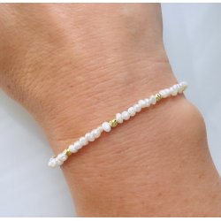 Armbnd HARLEY single forgyldt slv