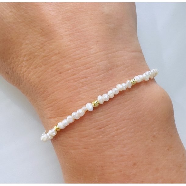 Armbnd HARLEY single forgyldt slv