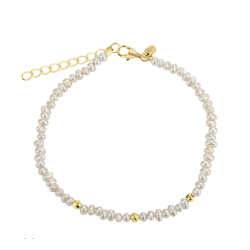 Armbnd HARLEY single forgyldt slv