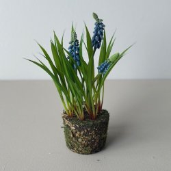 Perlehyasint bl H 22cm