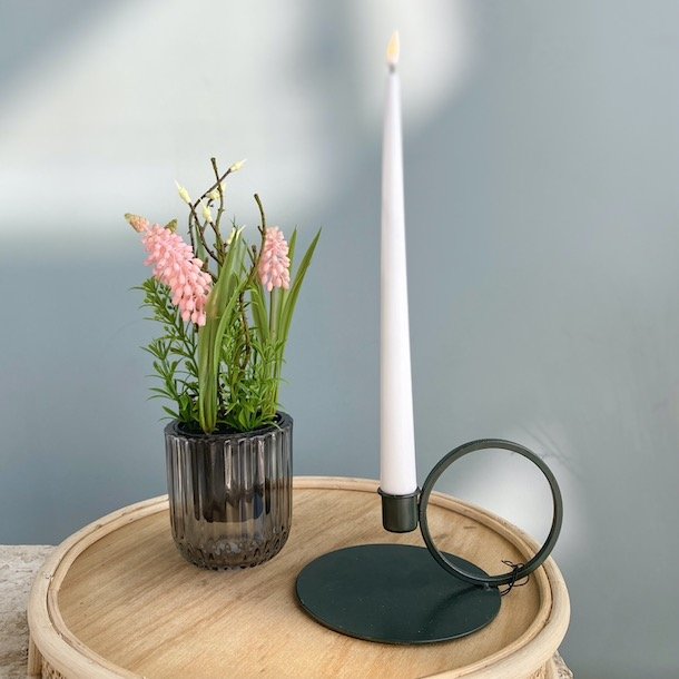 Perlehyacinth mix i pottle 26 cm pink